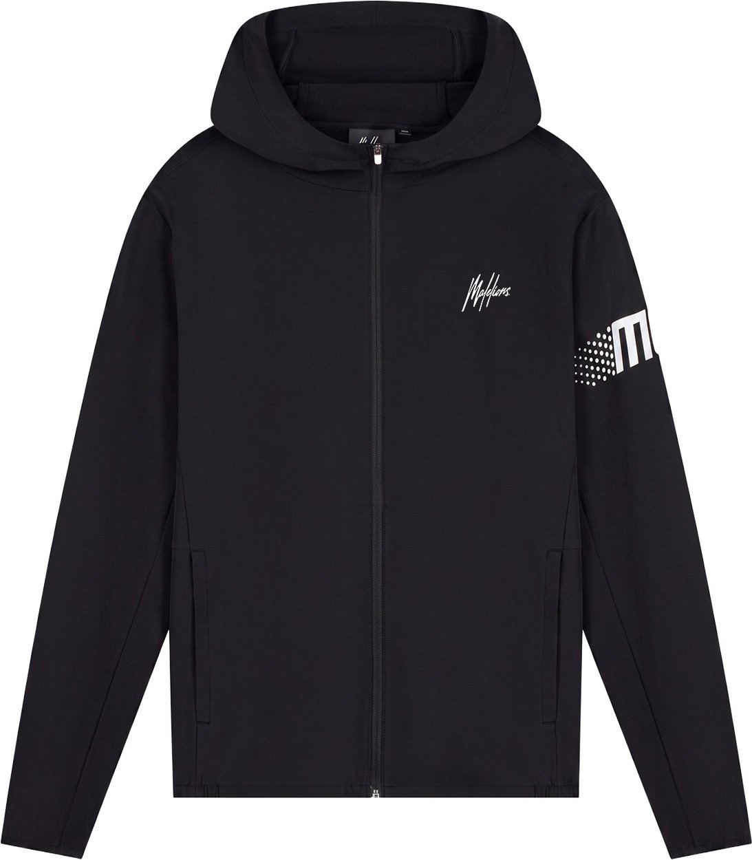 Malelions Sport Athletics Jacket Zwart