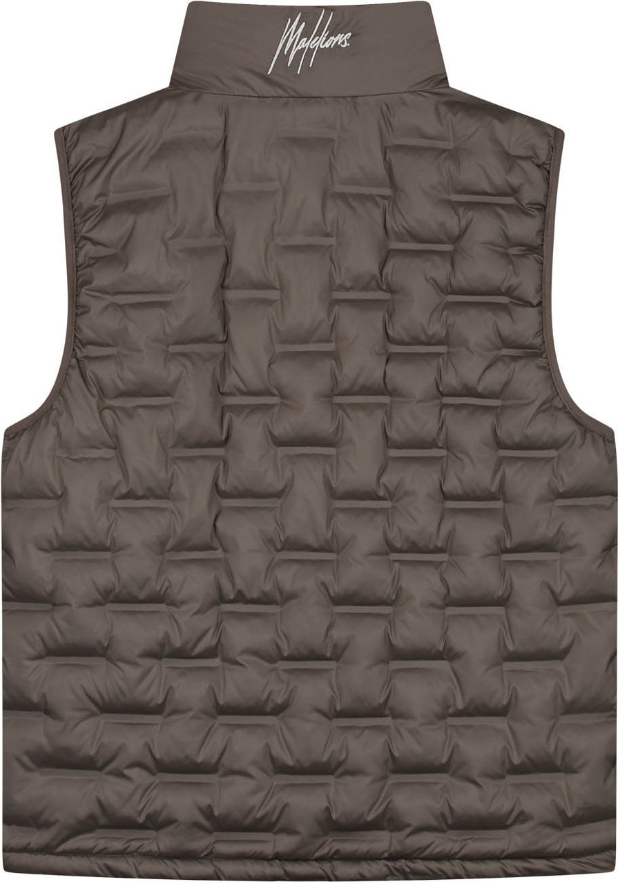 Malelions Sport Aerotech Sealed Quilted Vest Groen
