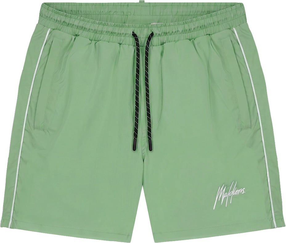 Malelions Sport Counter Swim Shorts Groen