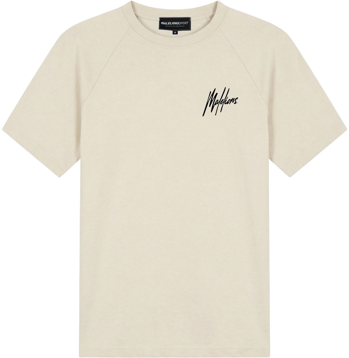 Malelions Malelions Sport Logo Raglan T-Shirt Wit