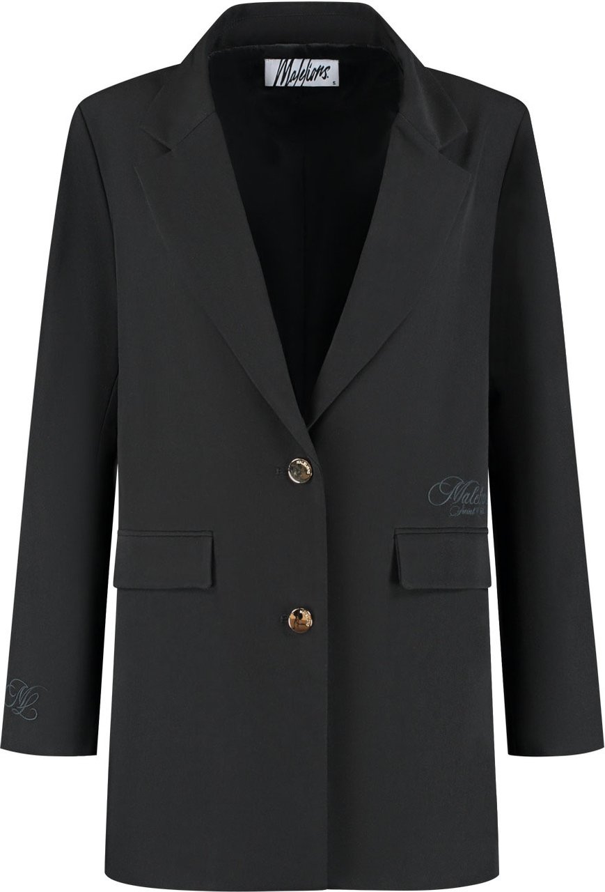Malelions Malelions Women Oversized Social Club Blazer Zwart