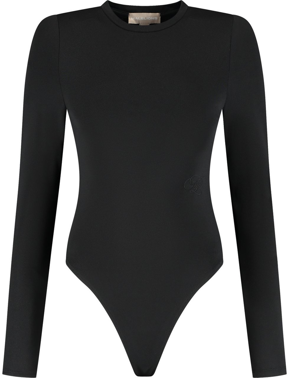 Malelions Malelions Women Crewneck Bodysuit Zwart