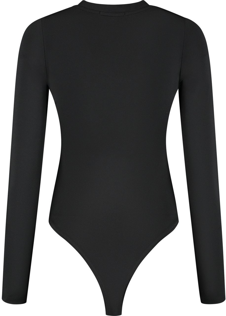 Malelions Malelions Women Crewneck Bodysuit Zwart