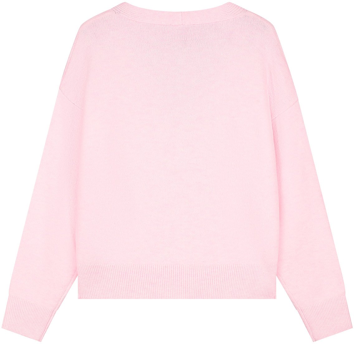 Malelions Malelions Women Oversized Knitted Cardigan Roze