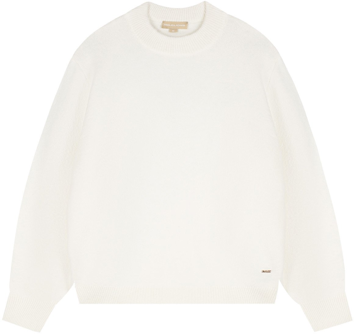 Malelions Malelions Women Oversized Knitted Sweater Bruin