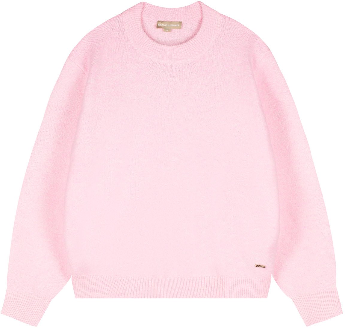 Malelions Malelions Women Oversized Knitted Sweater Roze