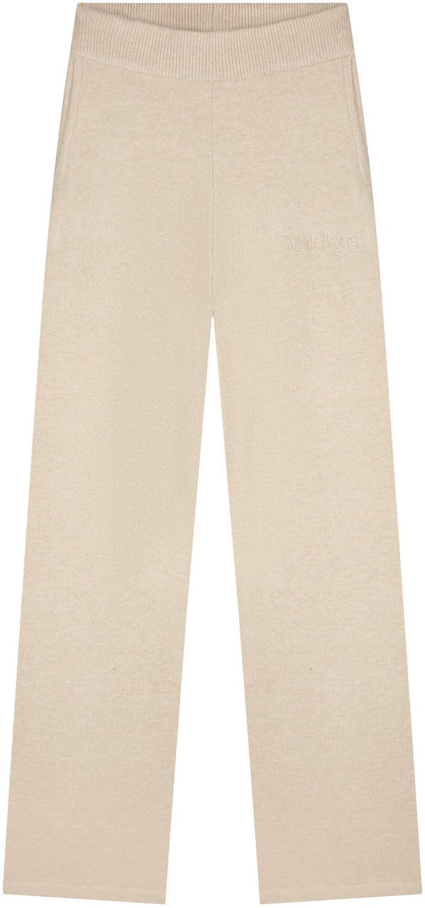 Malelions Malelions Women Knitted Pants Beige