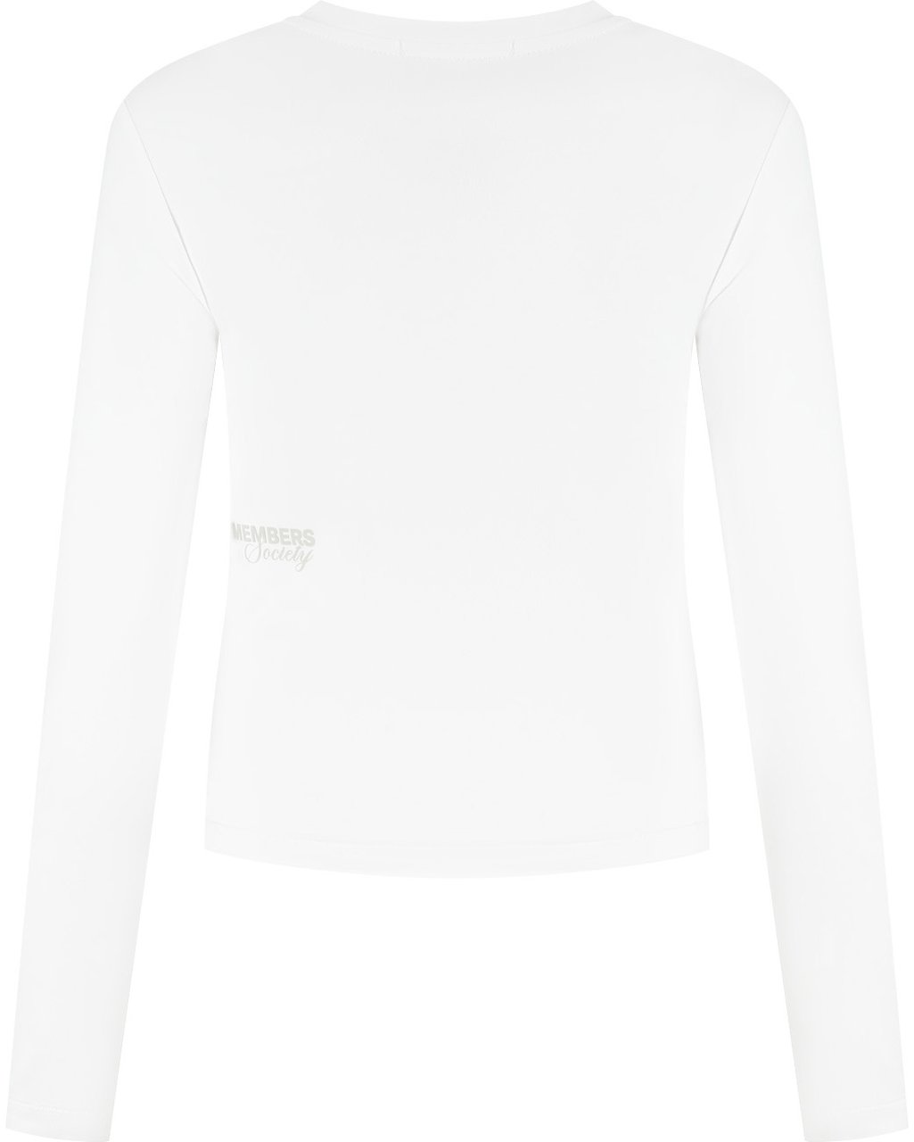Malelions Malelions Women Members Society Longsleeve Top Wit
