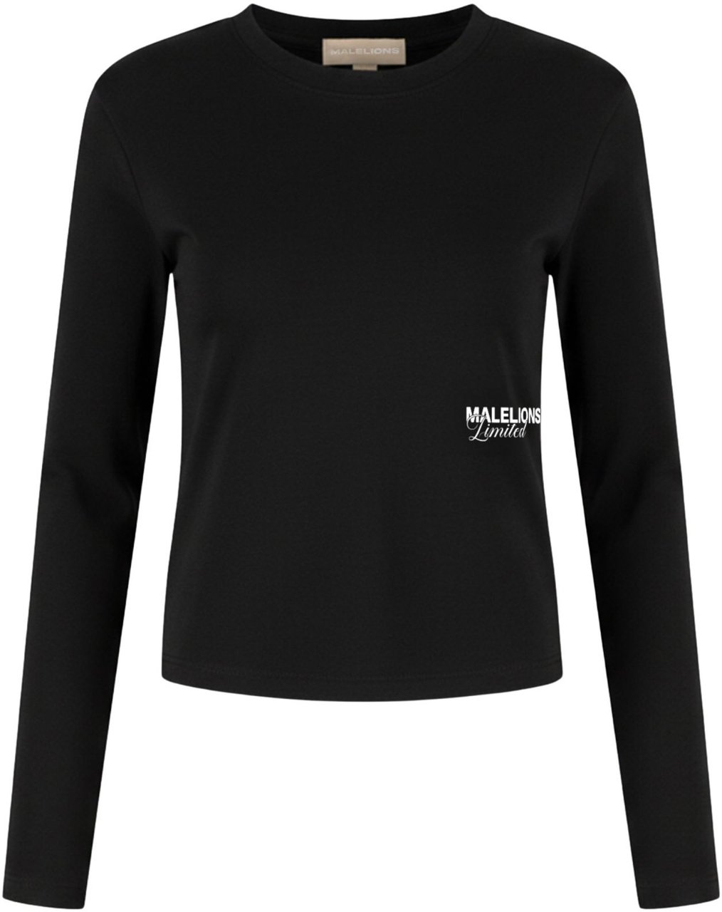 Malelions Malelions Women Members Society Longsleeve Top Zwart