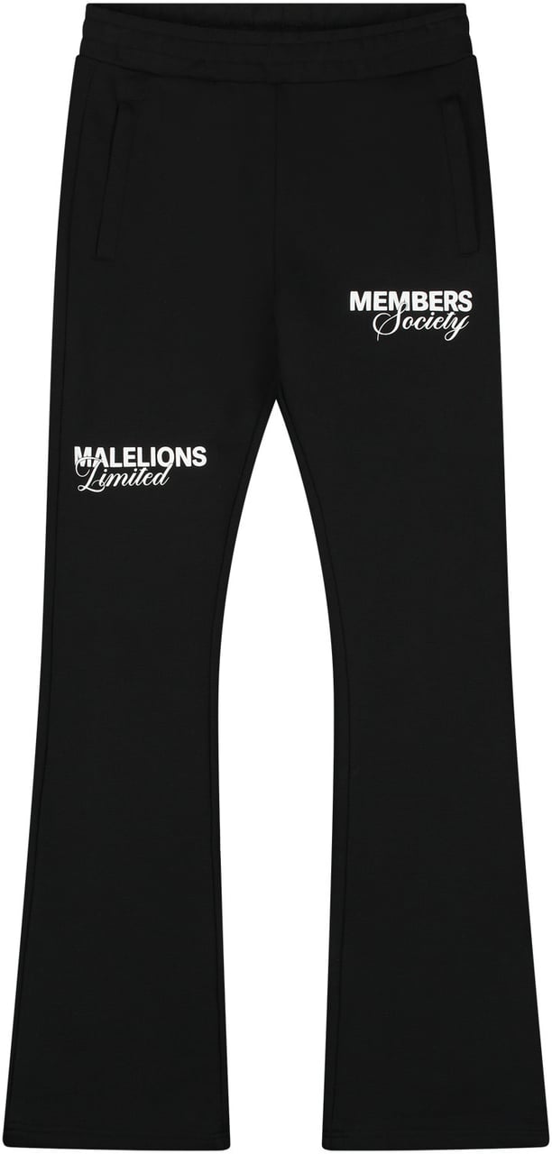 Malelions Malelions Women Members Society Flared Sweatpants Zwart