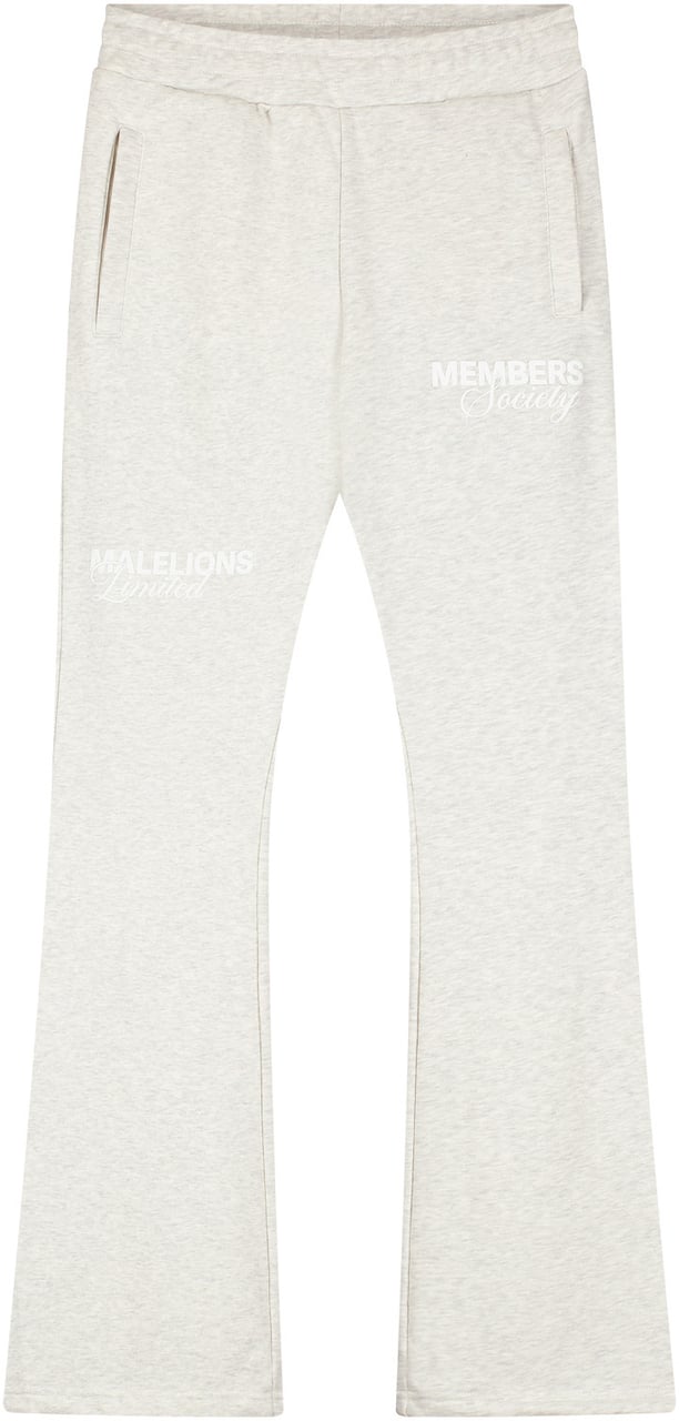Malelions Malelions Women Members Society Flared Sweatpants Grijs
