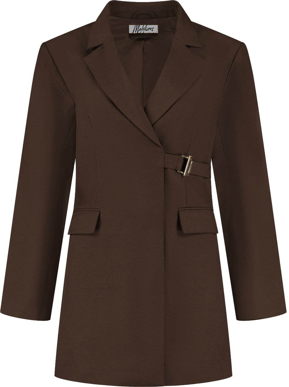 Malelions Malelions Women Social Club Blazer Dress Paars