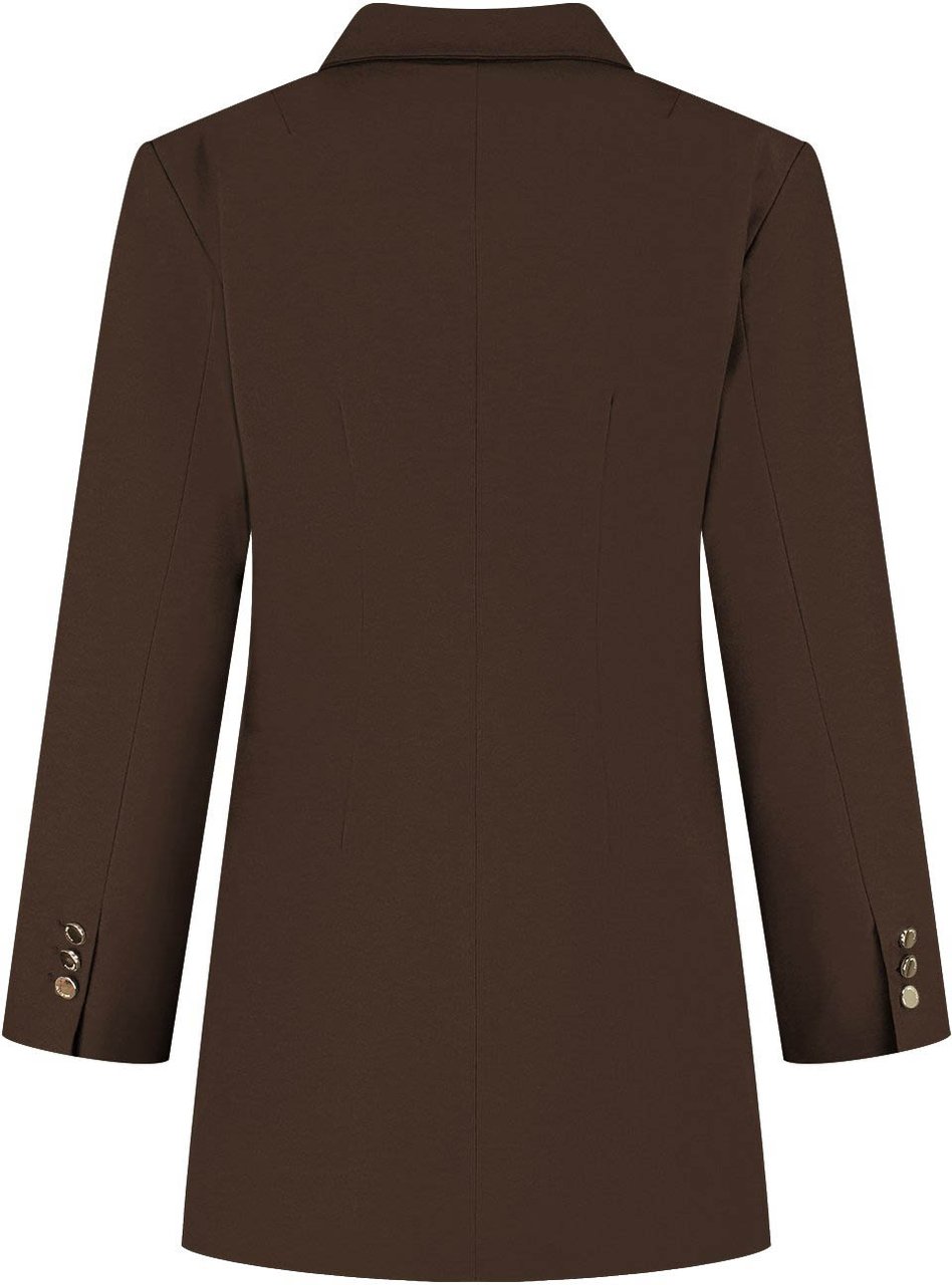 Malelions Malelions Women Social Club Blazer Dress Paars