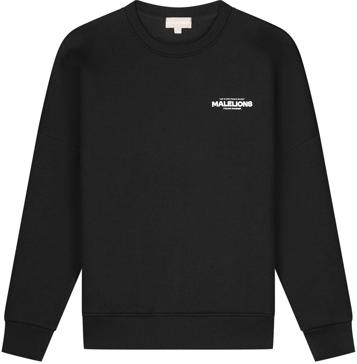 Malelions Malelions Women Italian Summer Sweater Zwart