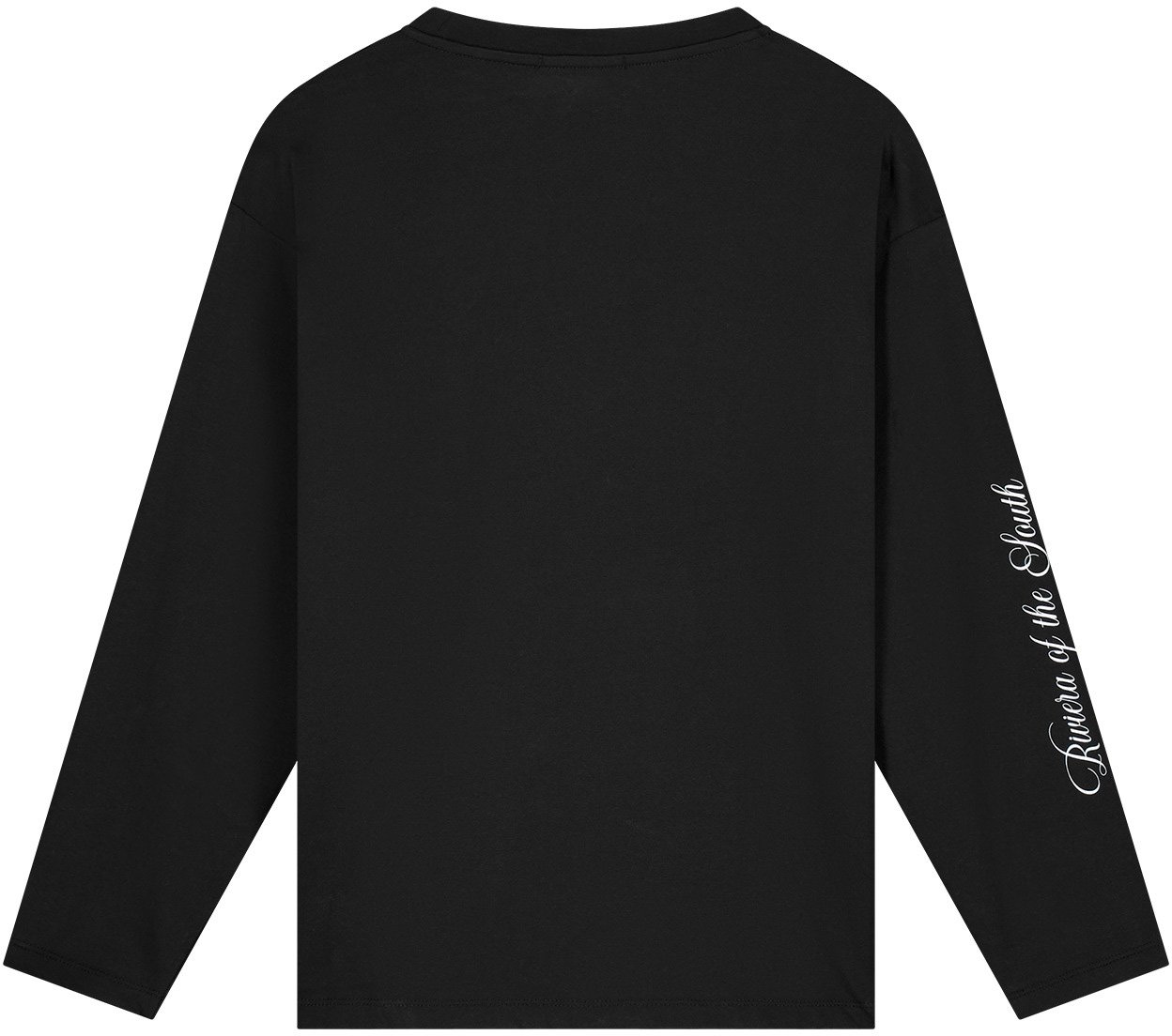 Malelions Malelions Women Italian Summer Longsleeve T-Shirt Zwart