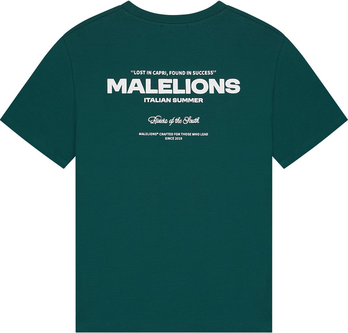 Malelions Malelions Women Italian Summer T-Shirt Grijs