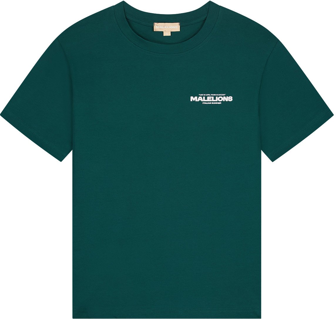 Malelions Malelions Women Italian Summer T-Shirt Grijs