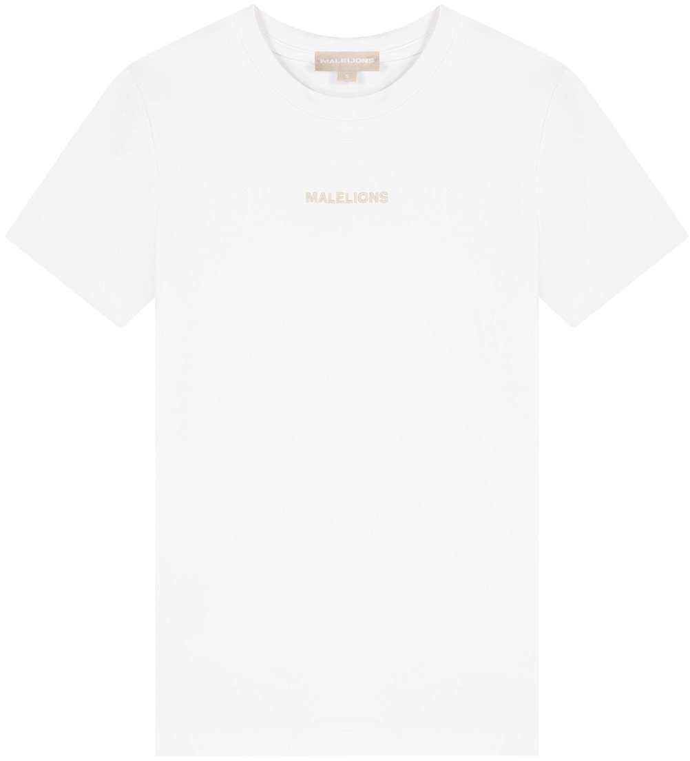 Malelions Malelions Women Fitted T-Shirt Wit