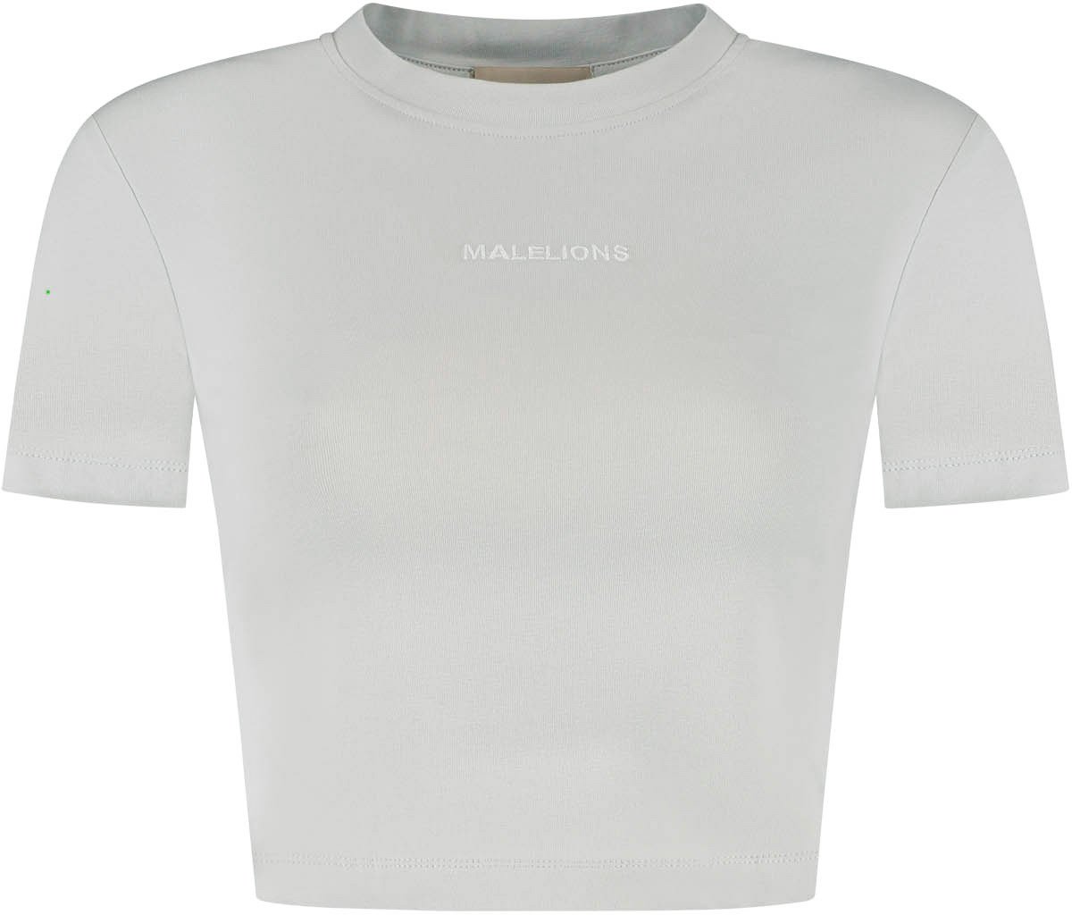 Malelions Malelions Women Cropped Top Grijs