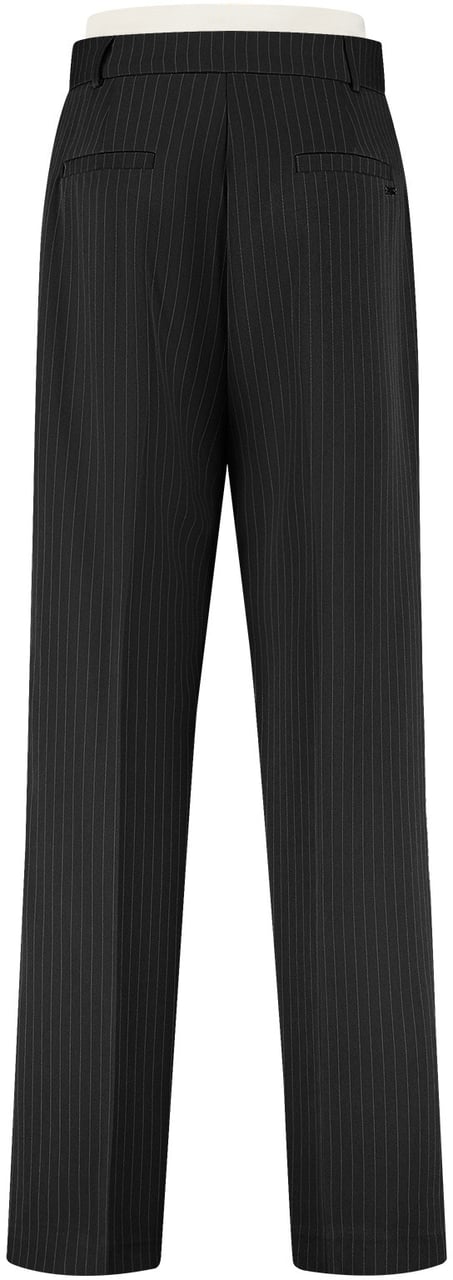 Malelions Malelions Women Pinstripe Pantalon Zwart