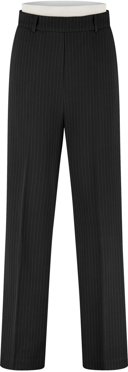 Malelions Malelions Women Pinstripe Pantalon Zwart
