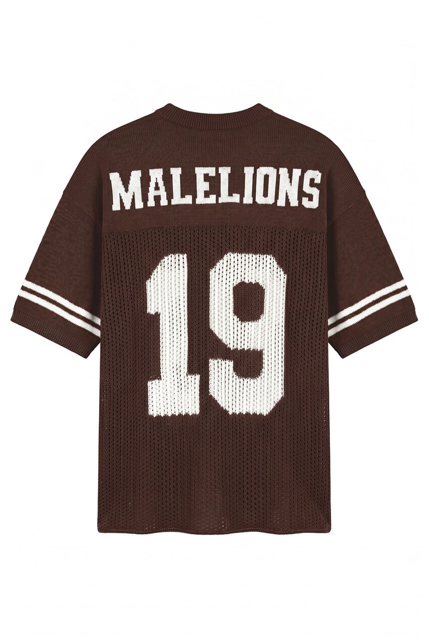 Malelions Malelions Women Knitted Football Jersey Bruin