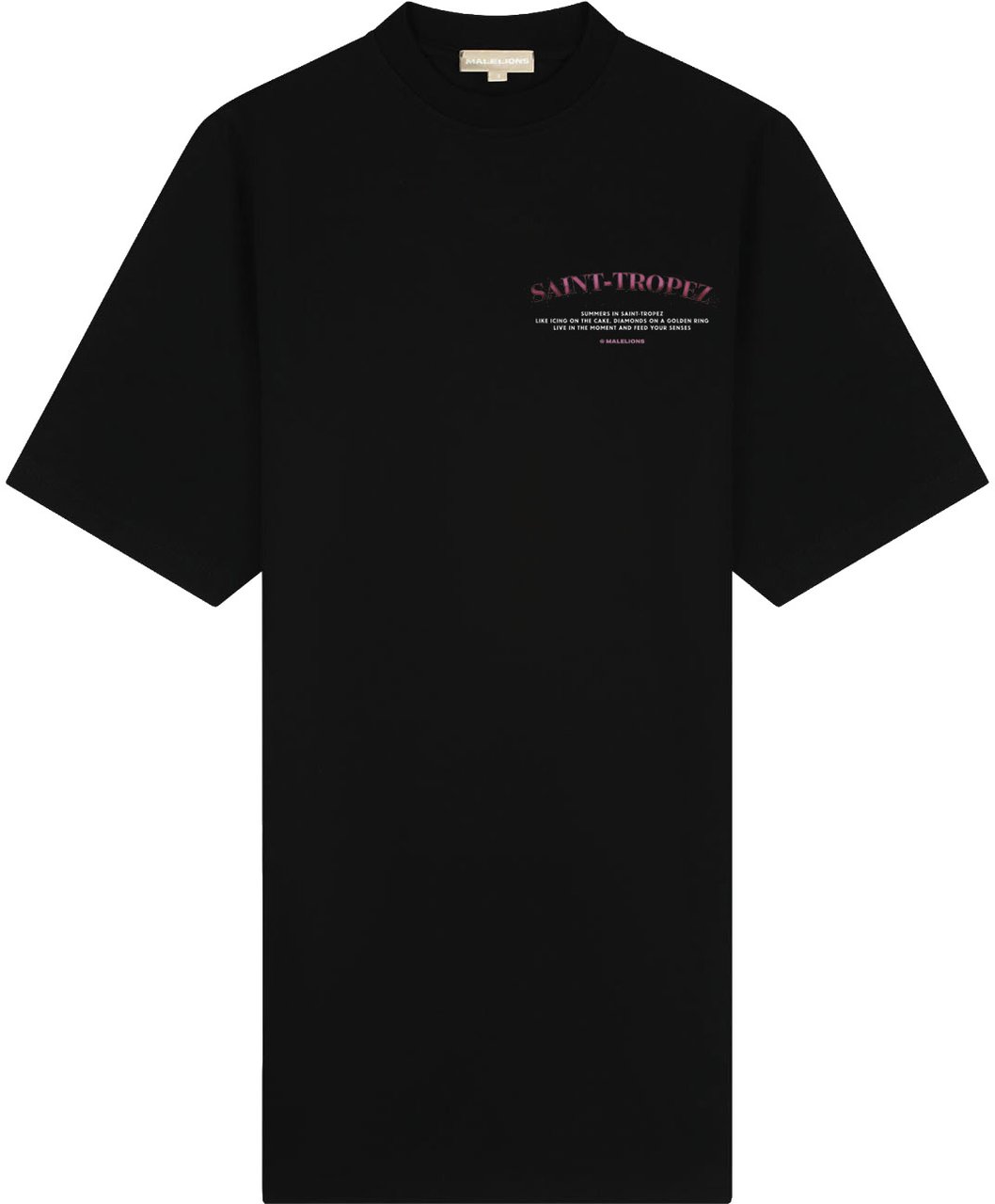 Malelions Malelions Women Saint-Tropez T-Shirt Dress Zwart