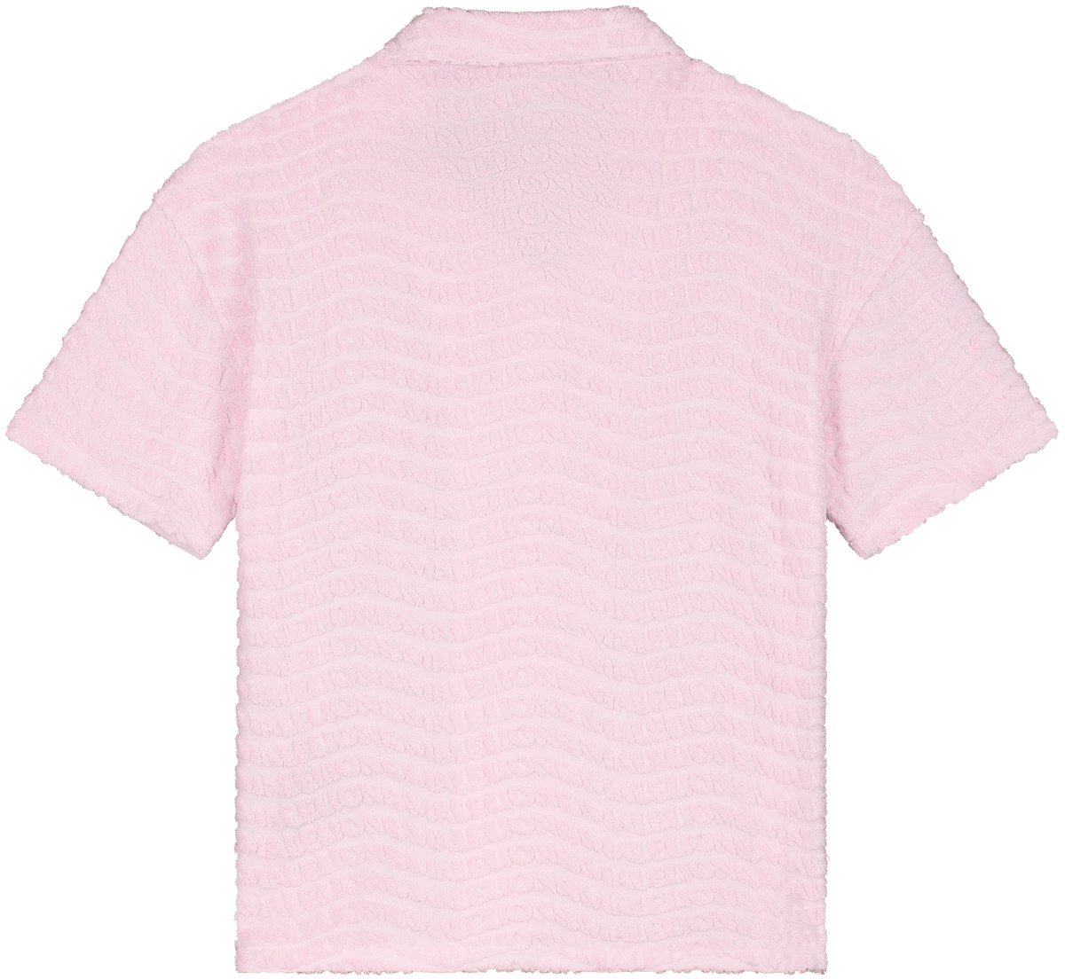 Malelions Malelions Women Monogram Wave Towelling Shirt Roze