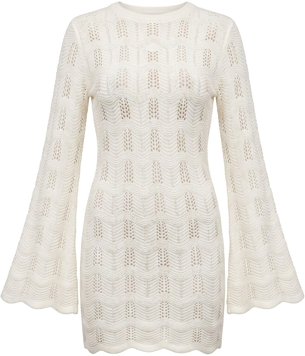 Malelions Women Crochet Dress Wit