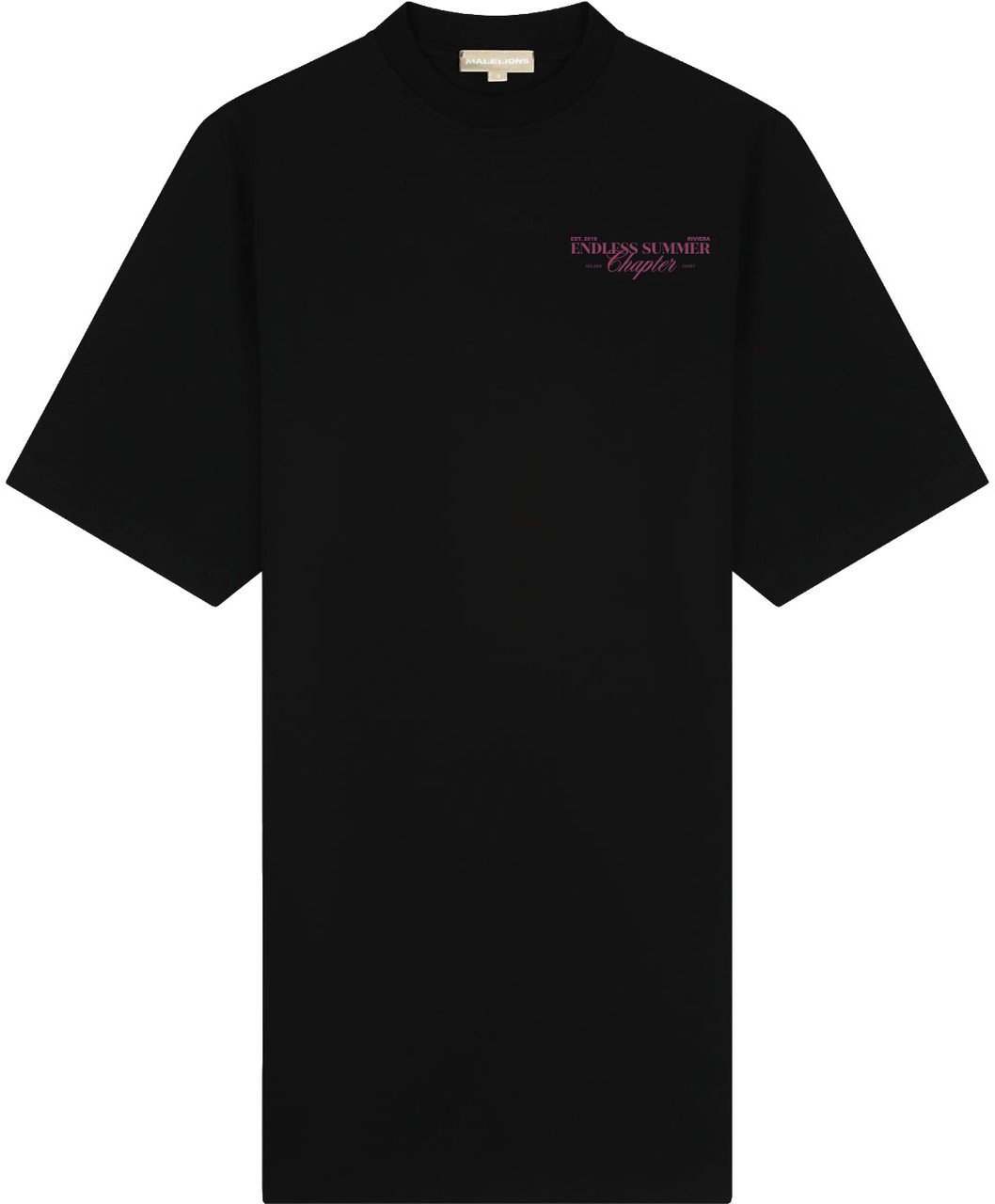 Malelions Malelions Women Golden Coast T-Shirt Dress Zwart