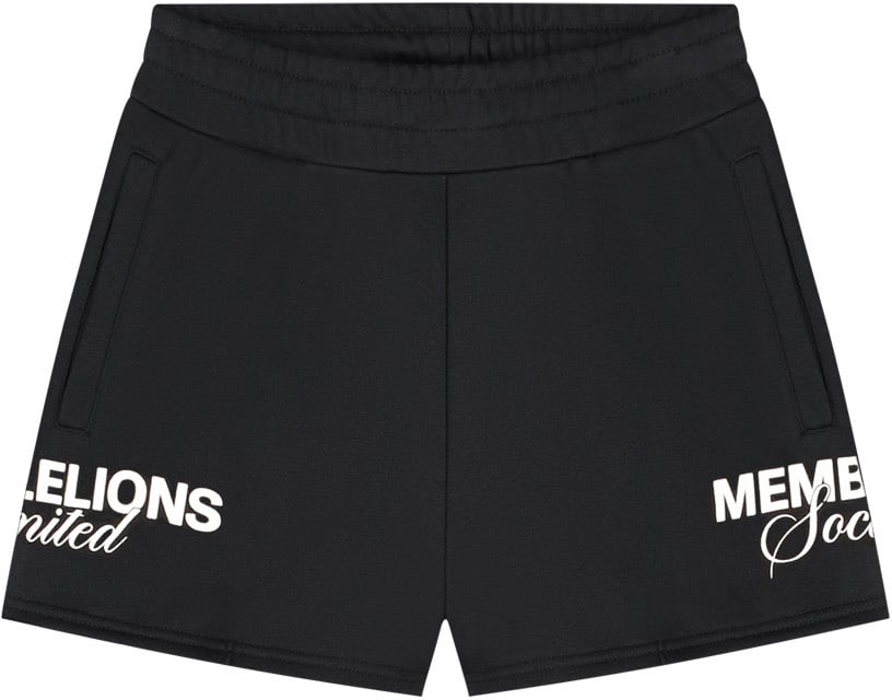 Malelions Women Members Society Shorts Zwart