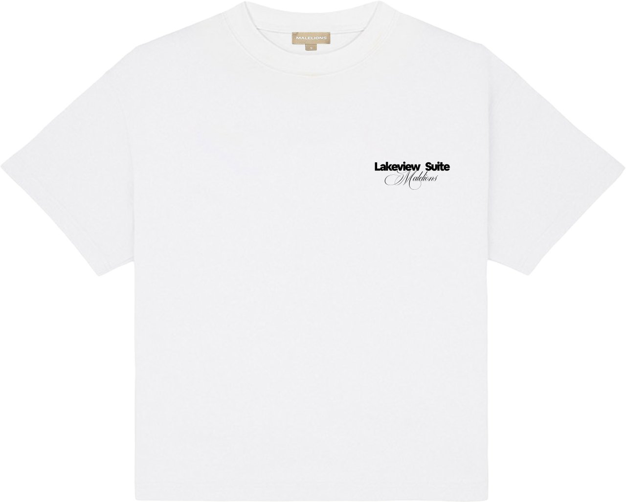 Malelions Women Lakeview Suite Oversized T-Shirt Wit