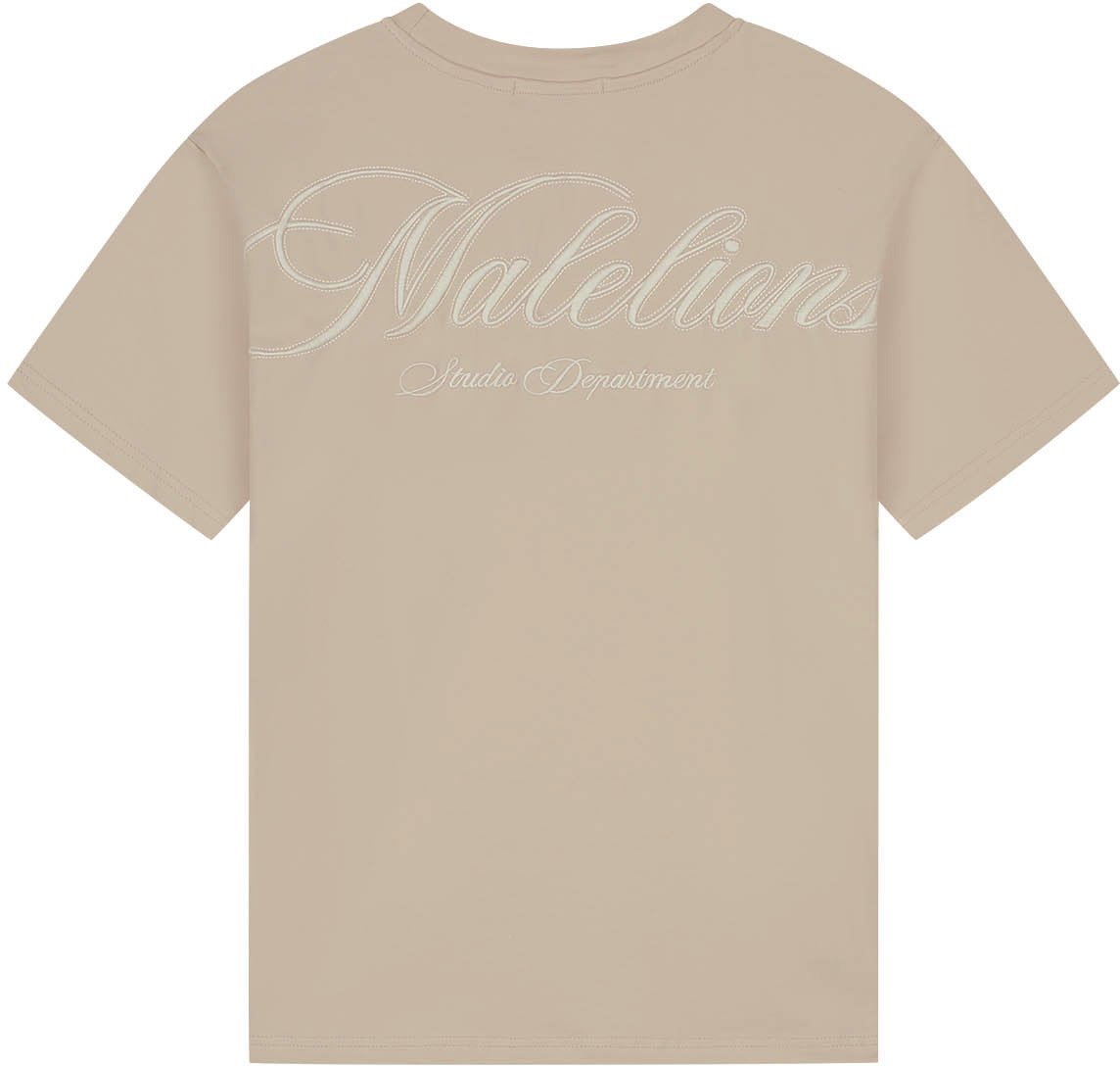 Malelions Malelions Women Kylie T-Shirt Beige