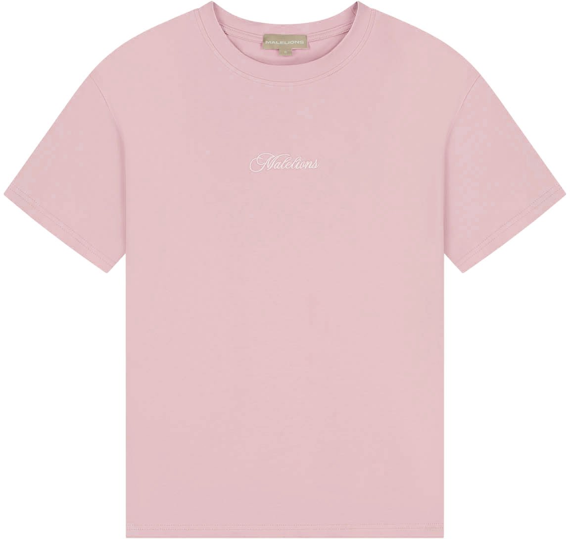 Malelions Women Kylie T-Shirt Roze
