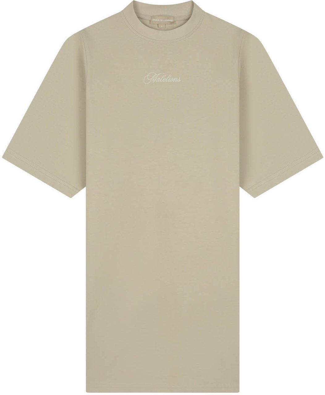 Malelions Malelions Women Kylie T-Shirt Dress Beige