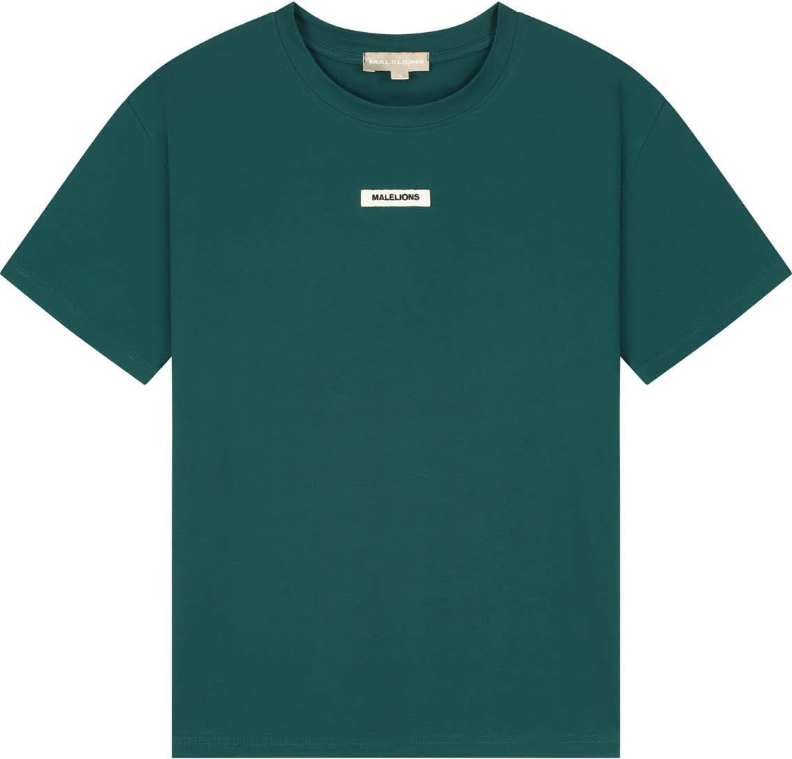 Malelions Malelions Women Patch Logo T-Shirt Grijs