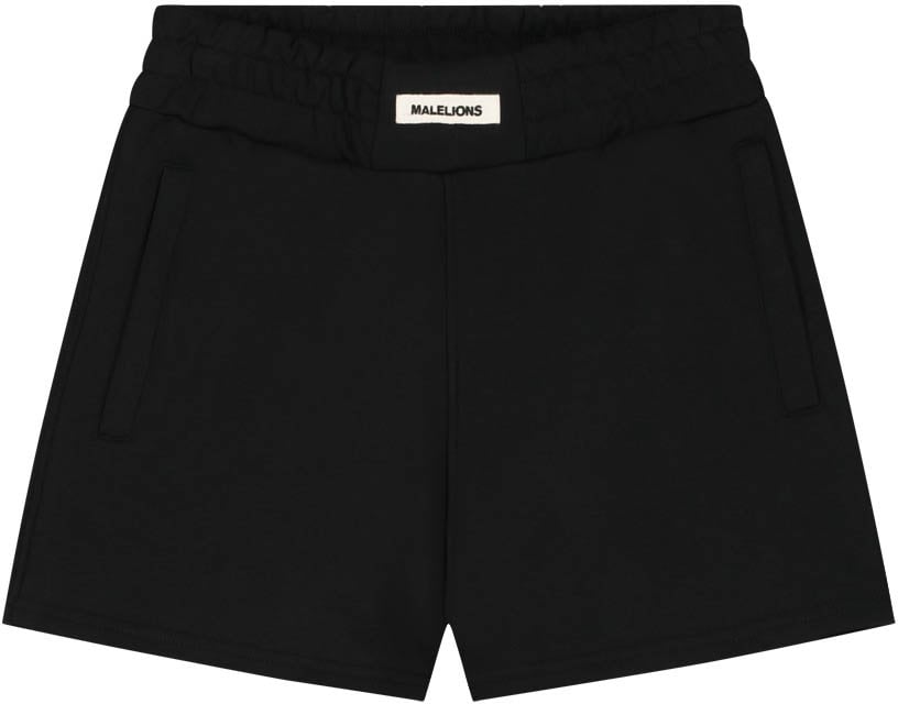 Malelions Malelions Women Patch Logo Shorts Zwart