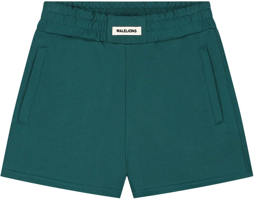 Malelions Malelions Women Patch Logo Shorts Grijs