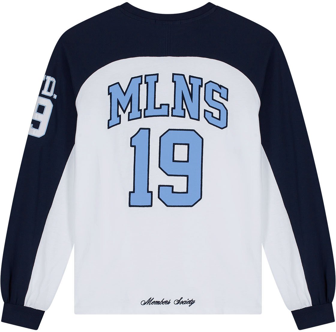 Malelions Women Match Longsleeve T-Shirt Blauw