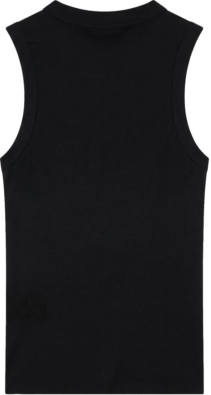 Malelions Malelions Women Patch Logo Tank Top Zwart