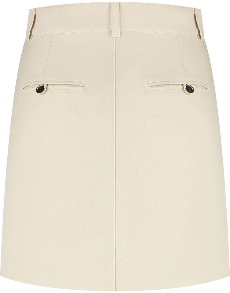 Malelions Malelions Women Charm Skirt Beige