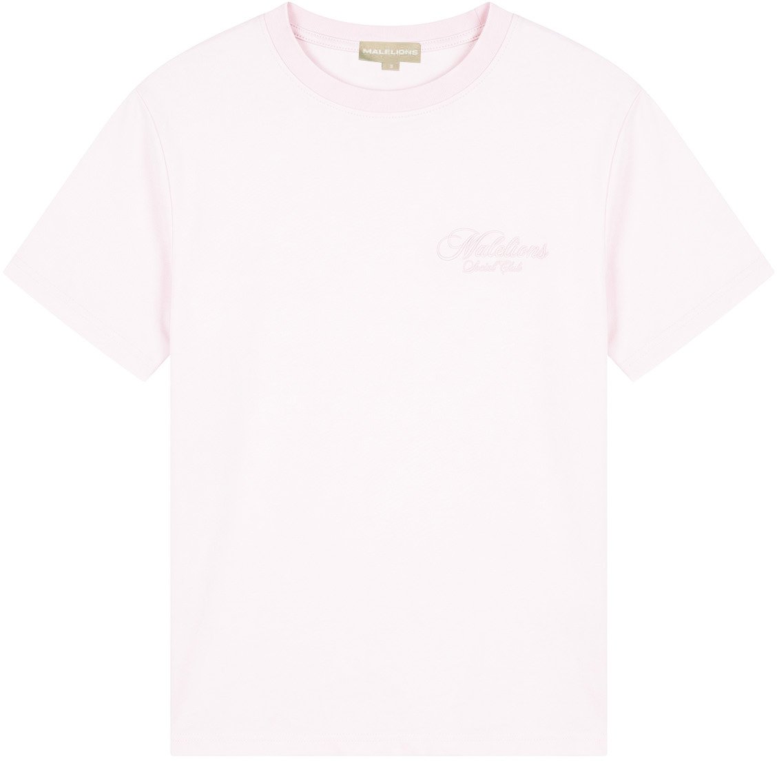 Malelions Malelions Women Social Club T-Shirt Roze