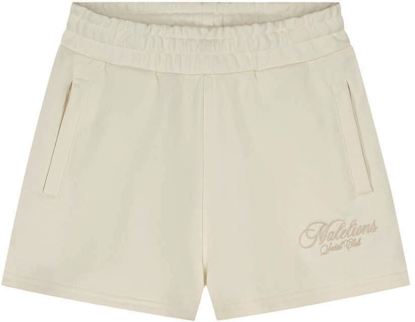 Malelions Women Social Club Shorts Beige
