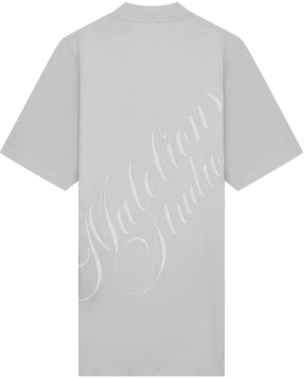 Malelions Women Studio T-Shirt Dress Grijs