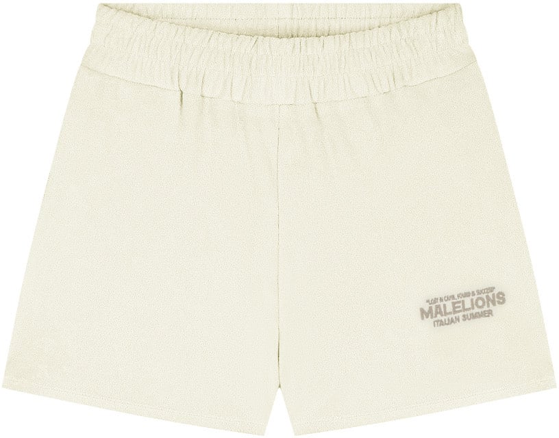 Malelions Malelions Women Italian Summer Towelling Shorts Bruin
