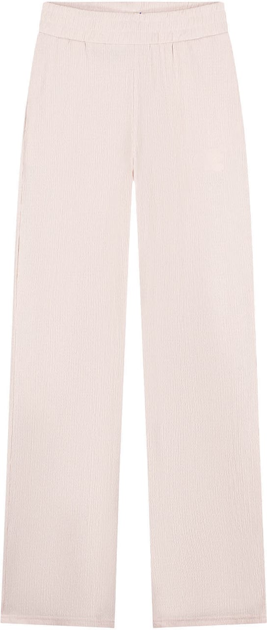 Malelions Women Seersucker Loose Fit Pants Roze