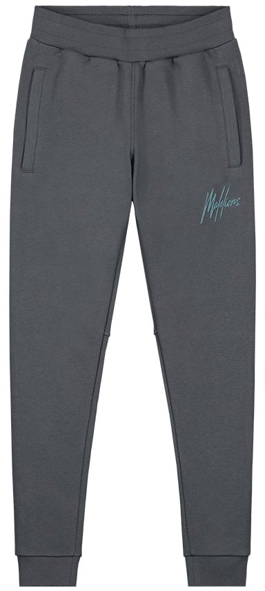 Malelions Malelions Junior Striped Signature Sweatpants Grijs