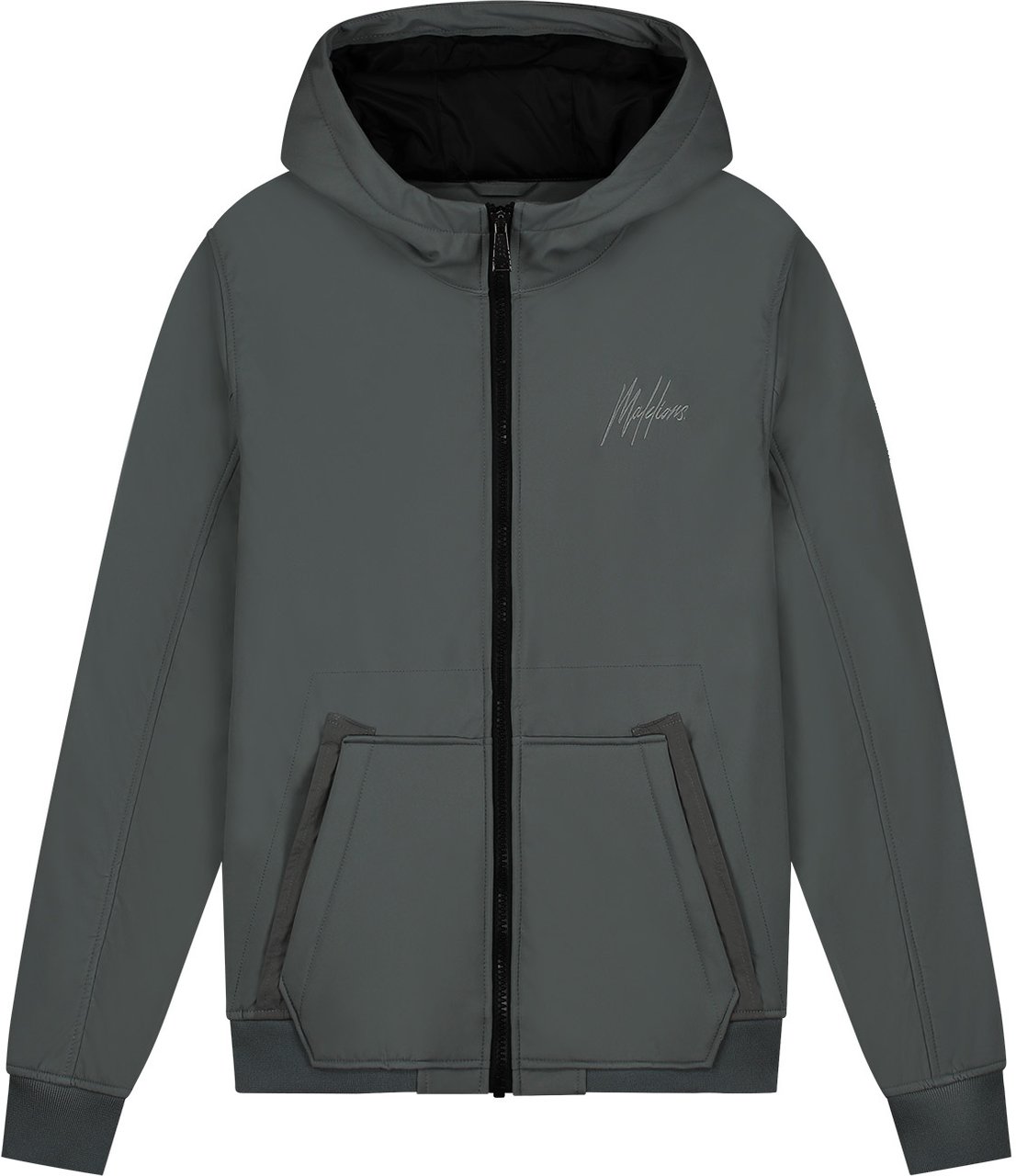 Malelions Malelions Men Signature Softshell Jacket Grijs