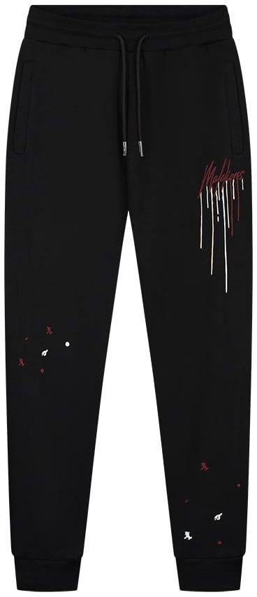 Malelions Malelions Men Regular Painter Sweatpants Zwart