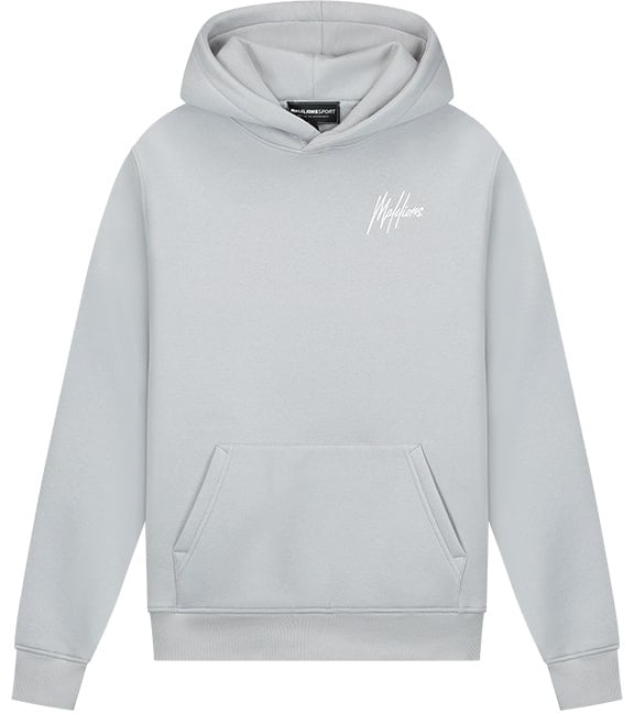 Malelions Malelions Sport Logo Hoodie Grijs